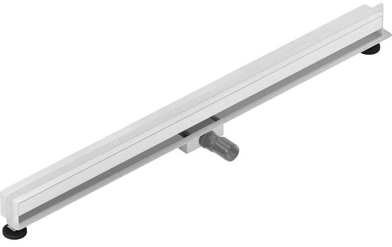 Mexen Flat Wall, sprchový žľab na stenu 2v1, 120 cm, biela, 1230120