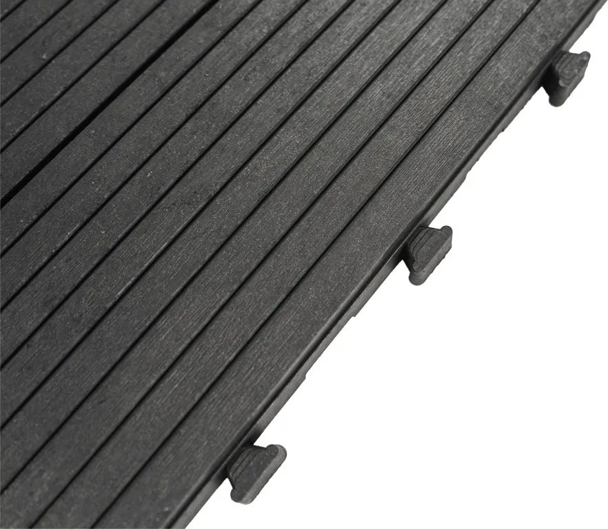 Gumová dlaždica COSMOPOLITAN 45 x 45 cm, sivá, zosilnená 2,5 cm MHEU5100188