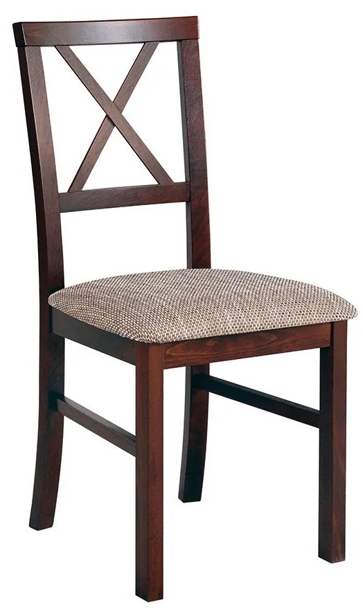 Stolička Figaro IV, Morenie: biela, Poťahové látky: Zetta 297