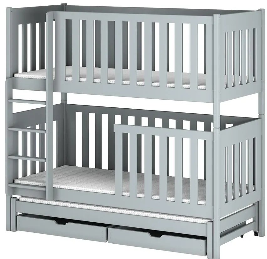 Posteľ Emilka 90x200 grey