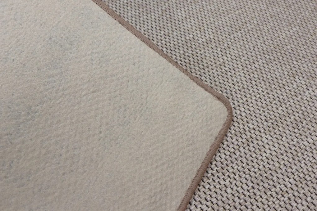 Vopi koberce Behúň na mieru Nature svetle béžový - šíre 50 cm s obšitím