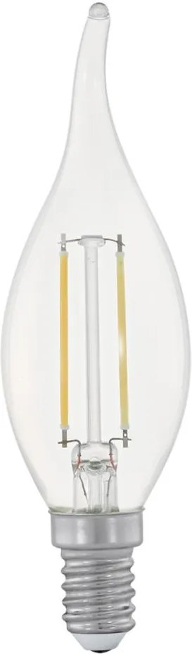 Eglo LED žiarovka FILAMENT CLEAR E14/2W/230V - Eglo 11493 EG11493