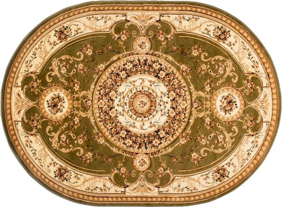 TA Koberec 6548A CITRÓNOVO ZELENÁ YESEMEK OV Rozmer: 250x350 cm