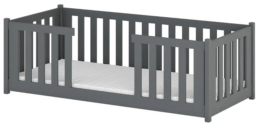 Posteľ Fero 80x180 graphite