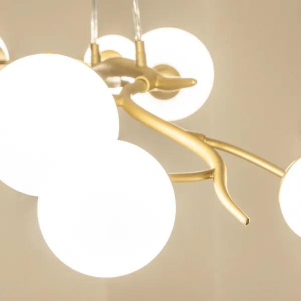 Brilagi - LED Luster na lanku MISTEL 6xG9/3W/230V zlatá/biela