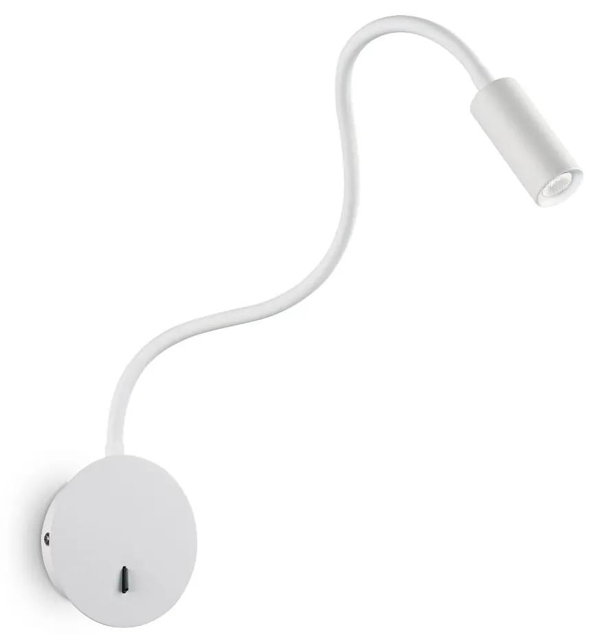 IDEAL LUX LED nástenná lampa FOCUS, biela