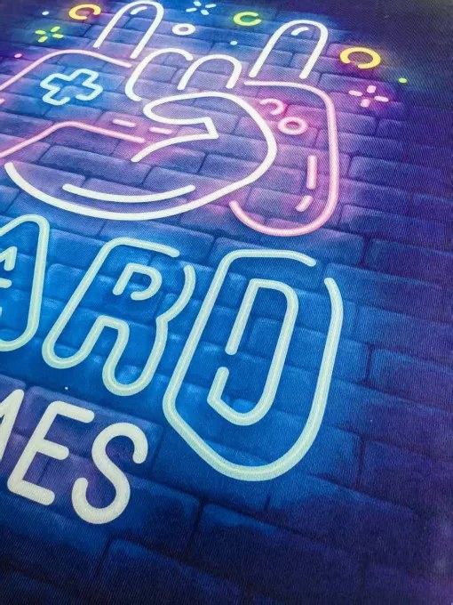 Protišmykový herný koberec Hard Games