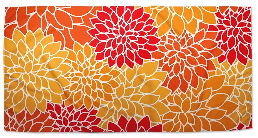 Sablio Uterák Farebné kvety - 30x50 cm