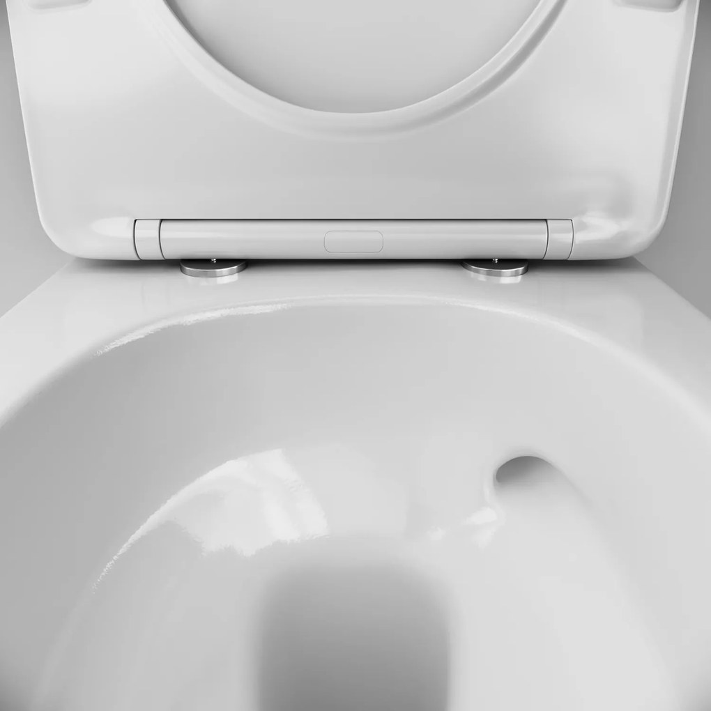 Závesné WC AM.PM Spike CPA1900SC bezokrajové, so sedadlom Microlift, biele