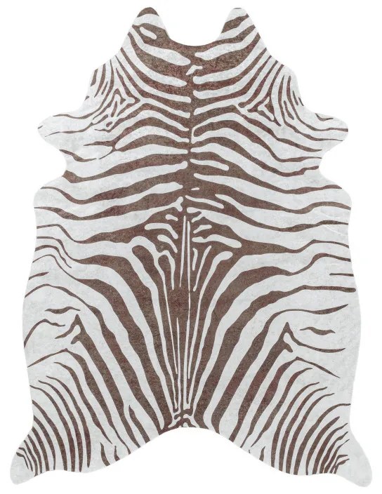 Ayyildiz, Kusový koberec Etosha 4111 brown (tvar kožušiny), 100x135 tvar kožešiny, hnedá, chodba / predsieň