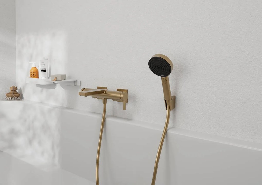 Hansgrohe Pulsify Select S, ručná sprcha 105 3jet Relaxation, kartáčovaný bronz, HAN-24110140