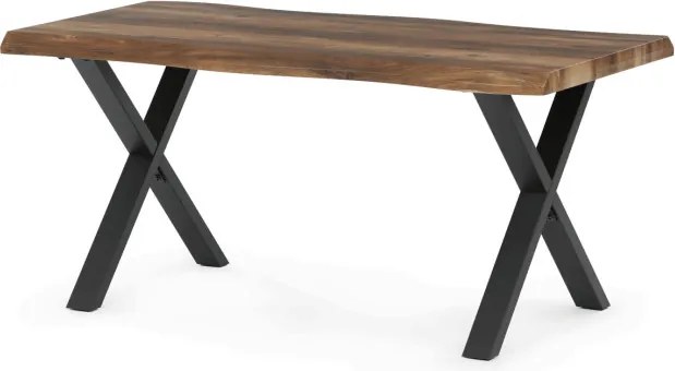 Konferenčný stolík CT-F4312 OLW staré drevo / čierny