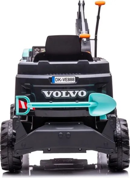 LEAN CARS Elektrické rýpadlo Volvo DK-VE888 na batérie, modré