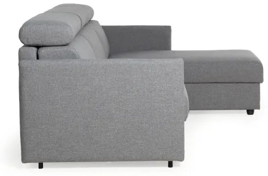 Rohová rozkladacia sedacia súprava na každodenné spanie TAVOLA MINI, béžová (penelope 02)