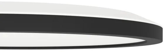 Eglo 900091 - LED RGBW Stmievateľné stropné svietidlo ROVITO-Z LED/14,6W/230V čierna
