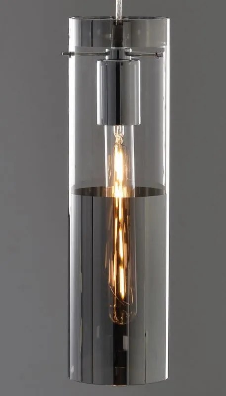 ACA DECOR Závesné svietidlo DEJAVU max. 40W/E27/230V/IP20, farba chrómu