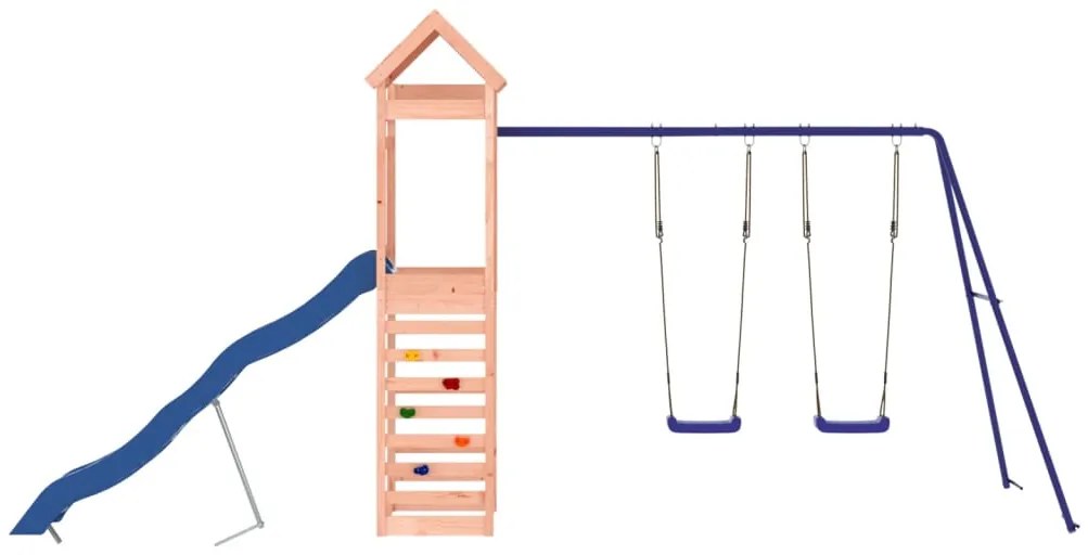 Vonkajšia súprava na hranie drevo douglas