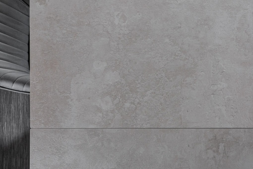 Jedálenský stôl Atlas 180-220-260cm betónový vzhľad keramika