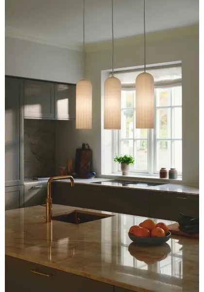 Nordlux - Závesné svietidlo MIELLA na lanku 3xE27/25W/230V, biele