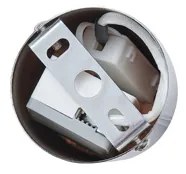 LED Luster na lanku LED/6,3W/230V 3000K lesklý chróm pr. 25 cm