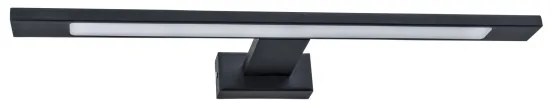 LED Kúpeľňové nástenné svietidlo SHINE LED/7W/230V 40 cm IP44 čierne