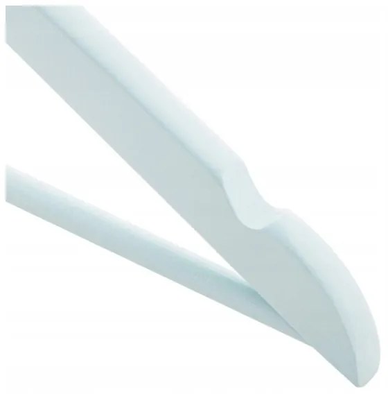 SPRINGOS Ramienka na šaty 43cm drevené, šedomodré, súprava 3ks SPRINGOS URBAN
