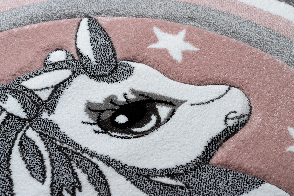 Koberec PETIT PONY poník, ružový