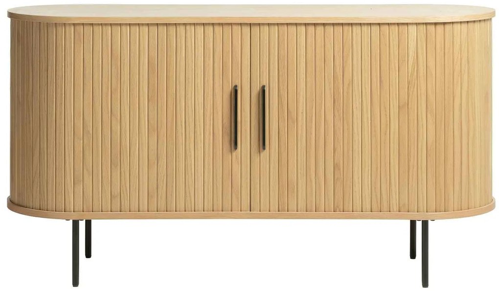 Dizajnová komoda Vasiliy 140 cm prírodný dub