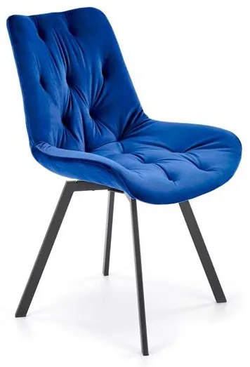 OTOČNÁ JEDÁLENSKÁ STOLIČKA TIARA MODRÁ