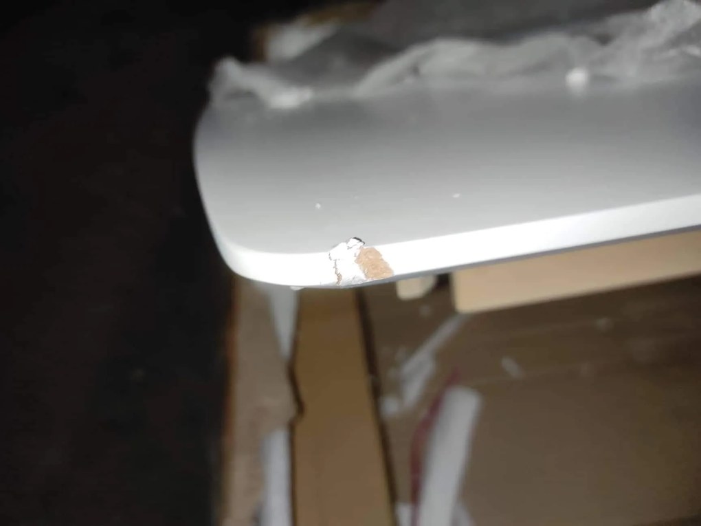 AKCIA Biely jedálenský stôl COMBO 120X75 II. akosť