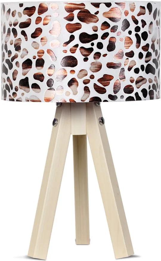 Stolová lampa Kate Louise Kahve Leopard