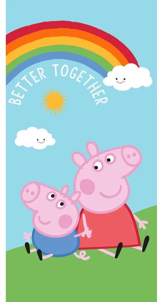 Jerry Fabrics Detská osuška s potlačou - Jurský svet Volcano | 70 x 140 cm