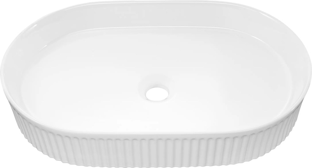 Comad Keramické umývadlo na dosku BEYOND 3 WHITE, biela