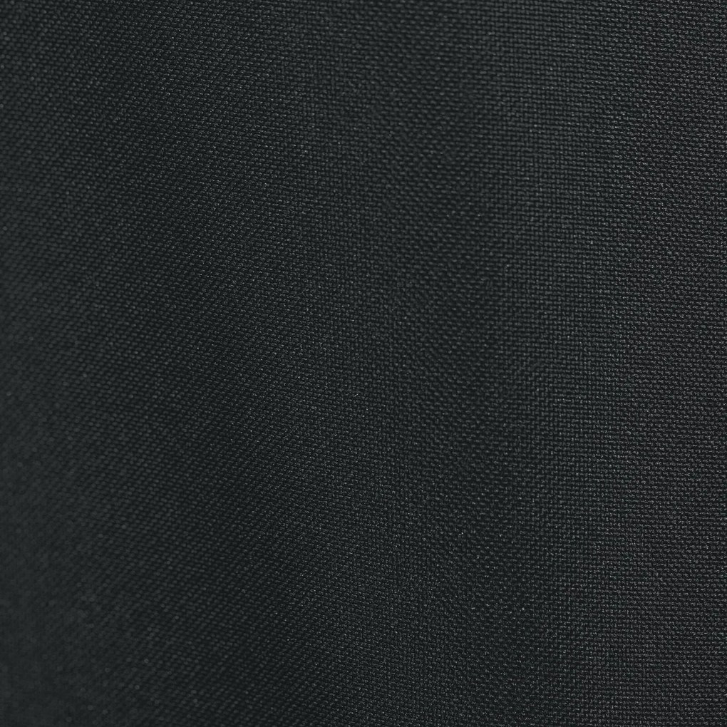 KRÁTKY ZÁVES NA KRÚŽKOCH RITA 140X175 CM ČIERNA