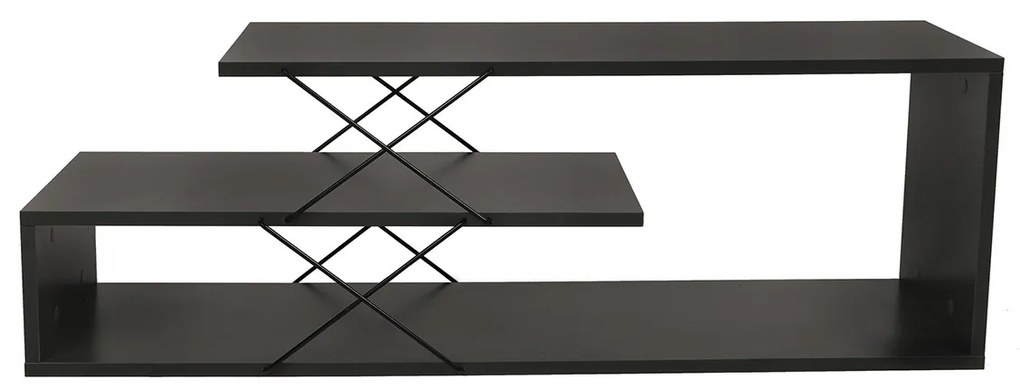 TV stolík Zigzag Anthracite