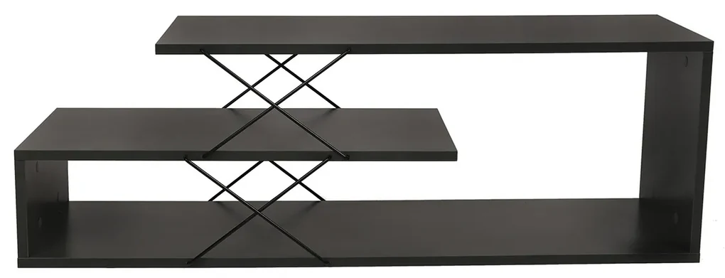 TV stolík Zigzag Anthracite
