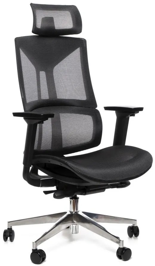 SEGO Kancelárska stolička ERGO AIR čierna