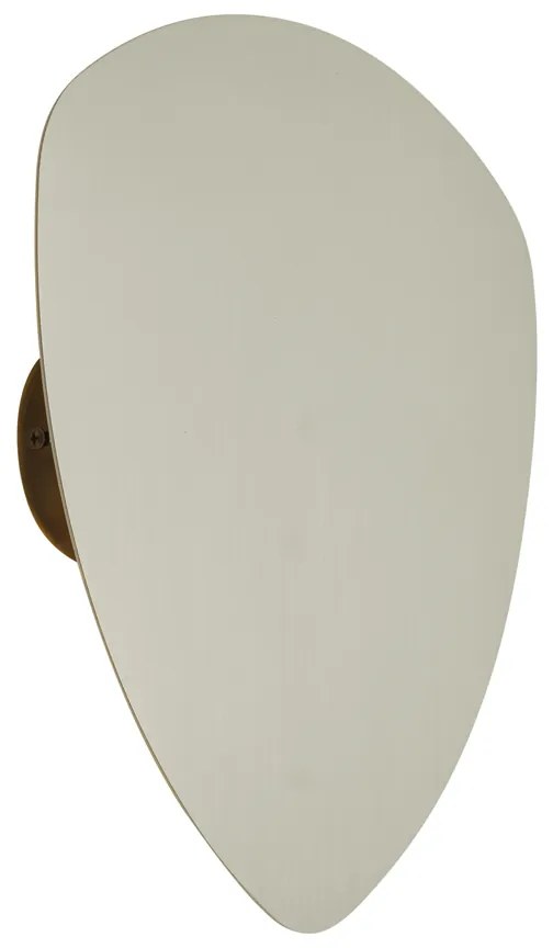 Dizajnové nástenné svietidlo béžové organické 32 cm 2-svetlá - Pulley