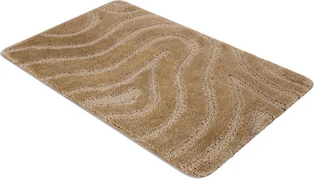 Kúpeľňový koberček SUPREME WAVES vlny, béžový