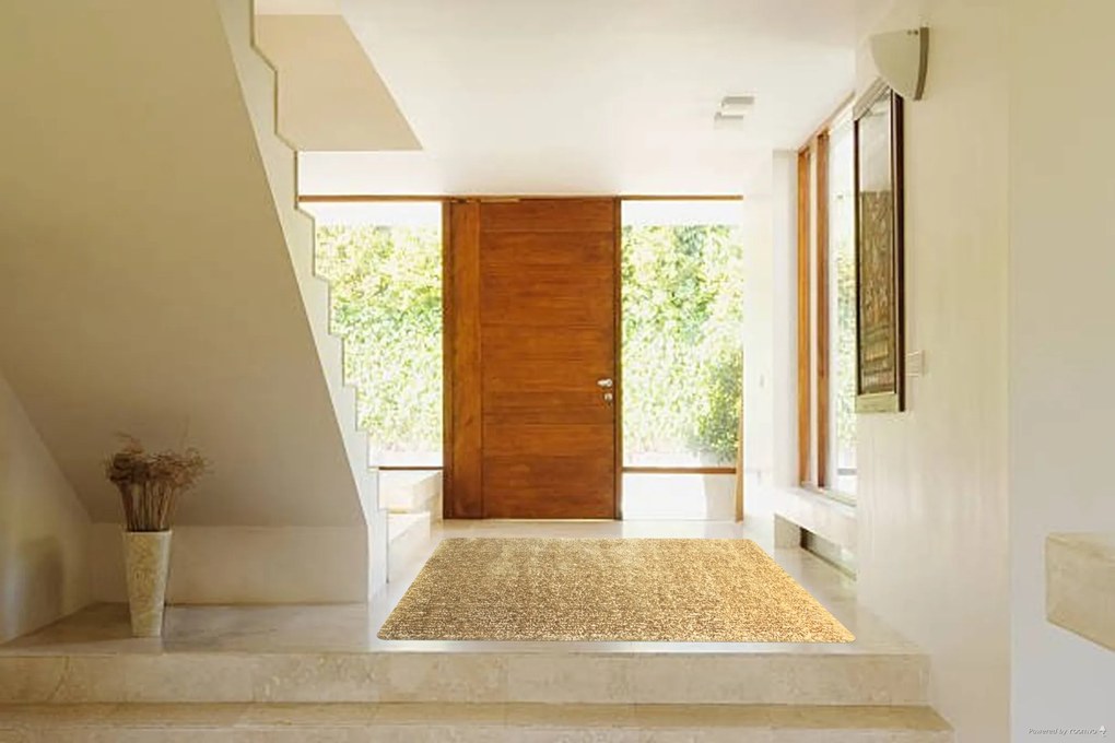 Kusový koberec Ottova Beige, 120x180, béžová, obývacia izba, Berfin Dywany