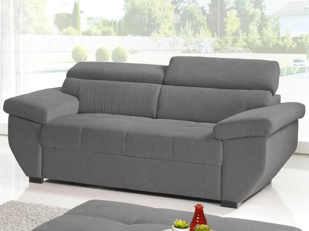 Dvojsedák Speedway, dymovo šedá látka