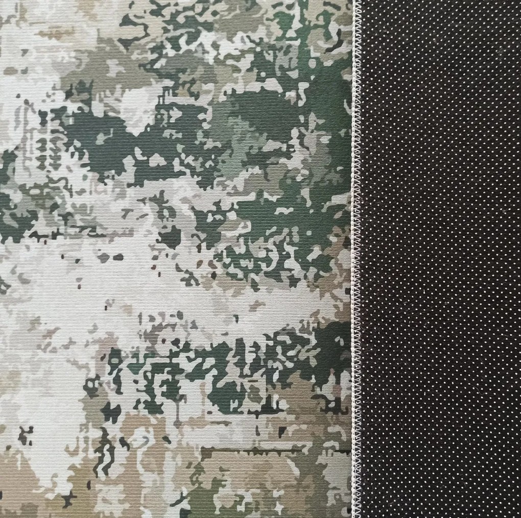 Kusový koberec HONOR Aged - šedý/zelený