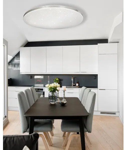 LED Stmievateľné stropné svietidlo VENTA LED/60W/230V 2700-6500K + diaľkové ovládanie