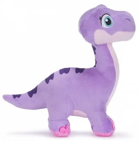 Roztomilý plyšák Pinky brontosaurus fialový 26 cm