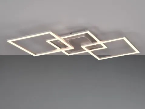 Stropné/nástenné osvetlenie LED Trail 74,5 cm, titanový kov%