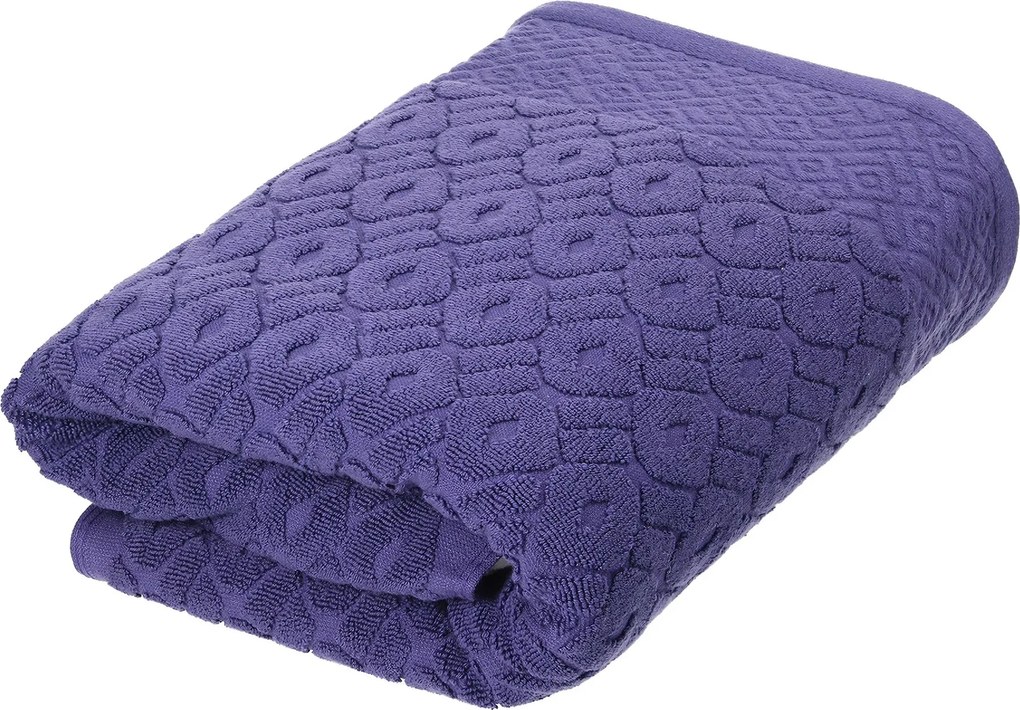 Uterák Lattice 70x140 cm deep violet