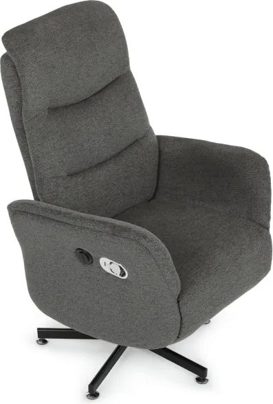 Polohovacie kreslo béžové, elektrické TV-C5479 GREY2