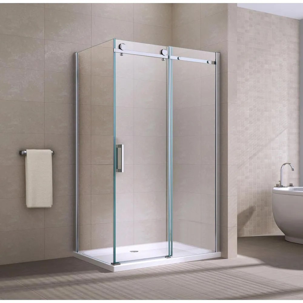 Belver Duo Sprchový kút 80x120, 90x120 195cm, 6mm