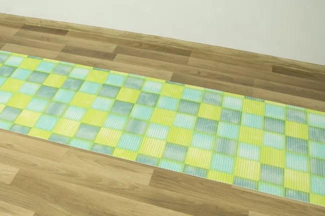 Kúpelňová penová rohož Softy-tex 844 zelená