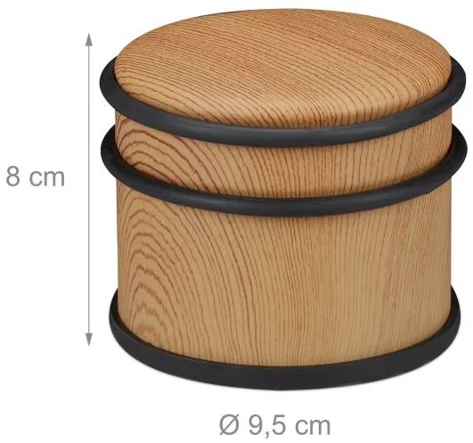 Zarážka na dvere RD0629 9,5 cm, svetlé drevo